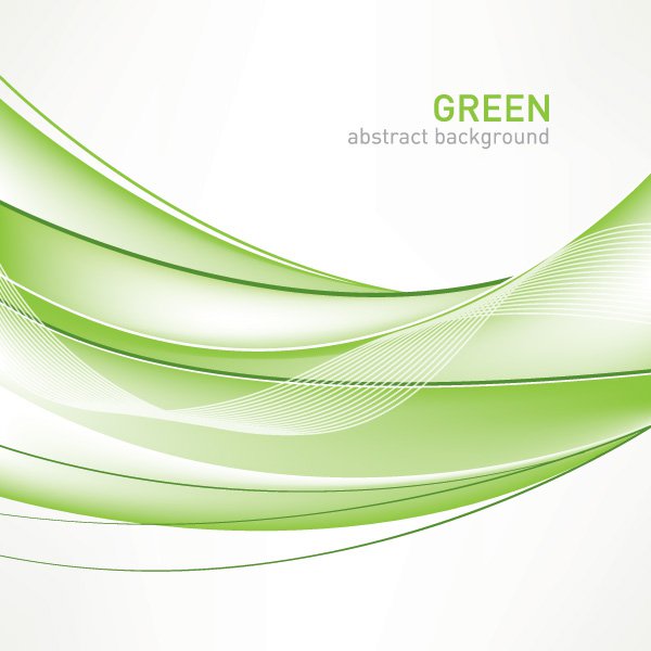 Green Abstract Background Free Vector  123Freevectors